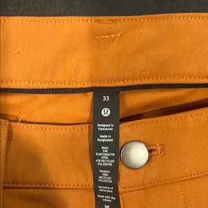 lululemon athletica Men's Chinos in Orange